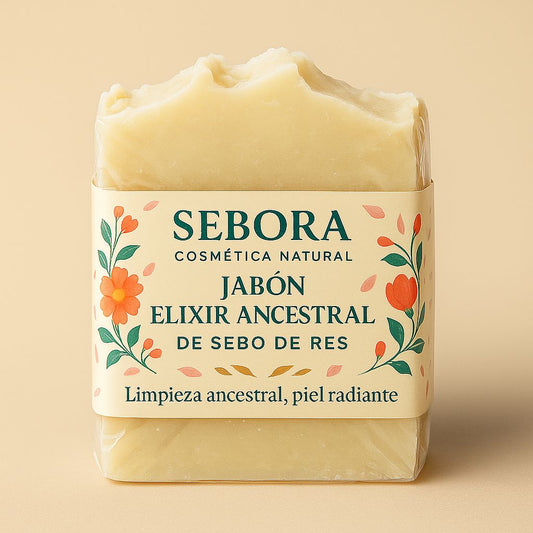 Jabon de sebo de res